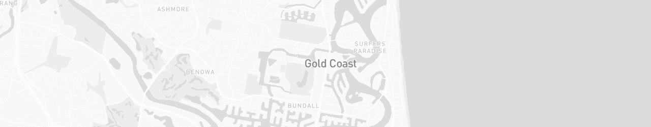 Karte von Gold Coast