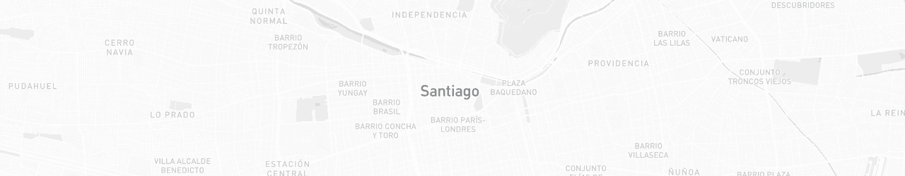 Karte von Santiago