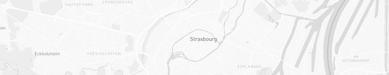 Karte von Straßburg