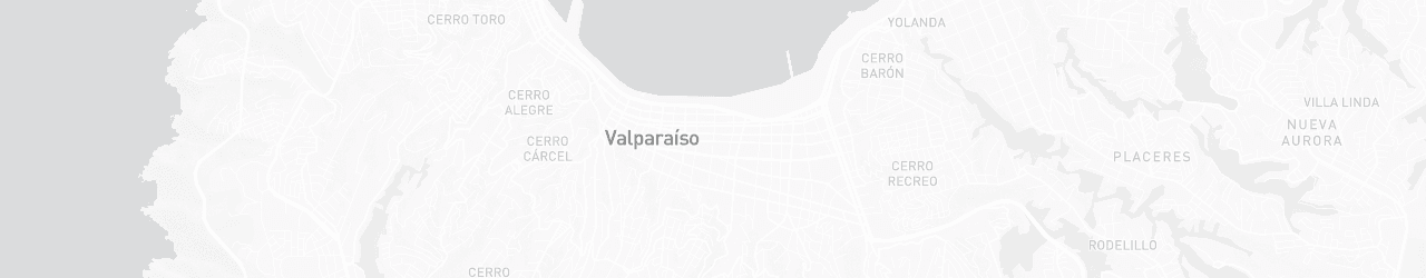 Karte von Valparaíso