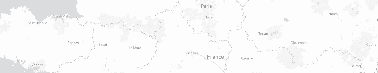 Karte von Frankreich